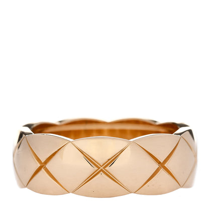 Chanel 18K Yellow Gold Small Coco Crush Ring 53 6.25 3 of 6