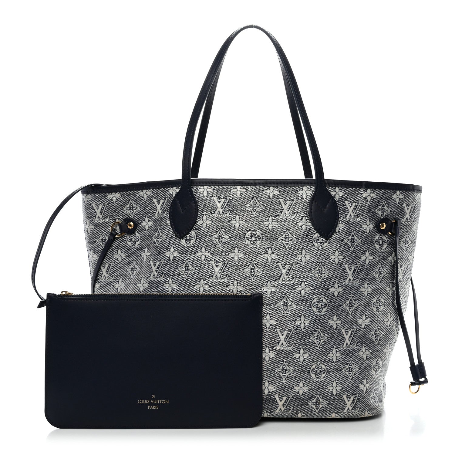 Louis Vuitton Monoglam Neverfull MM Blue 1839082 – FASHIONPHILE