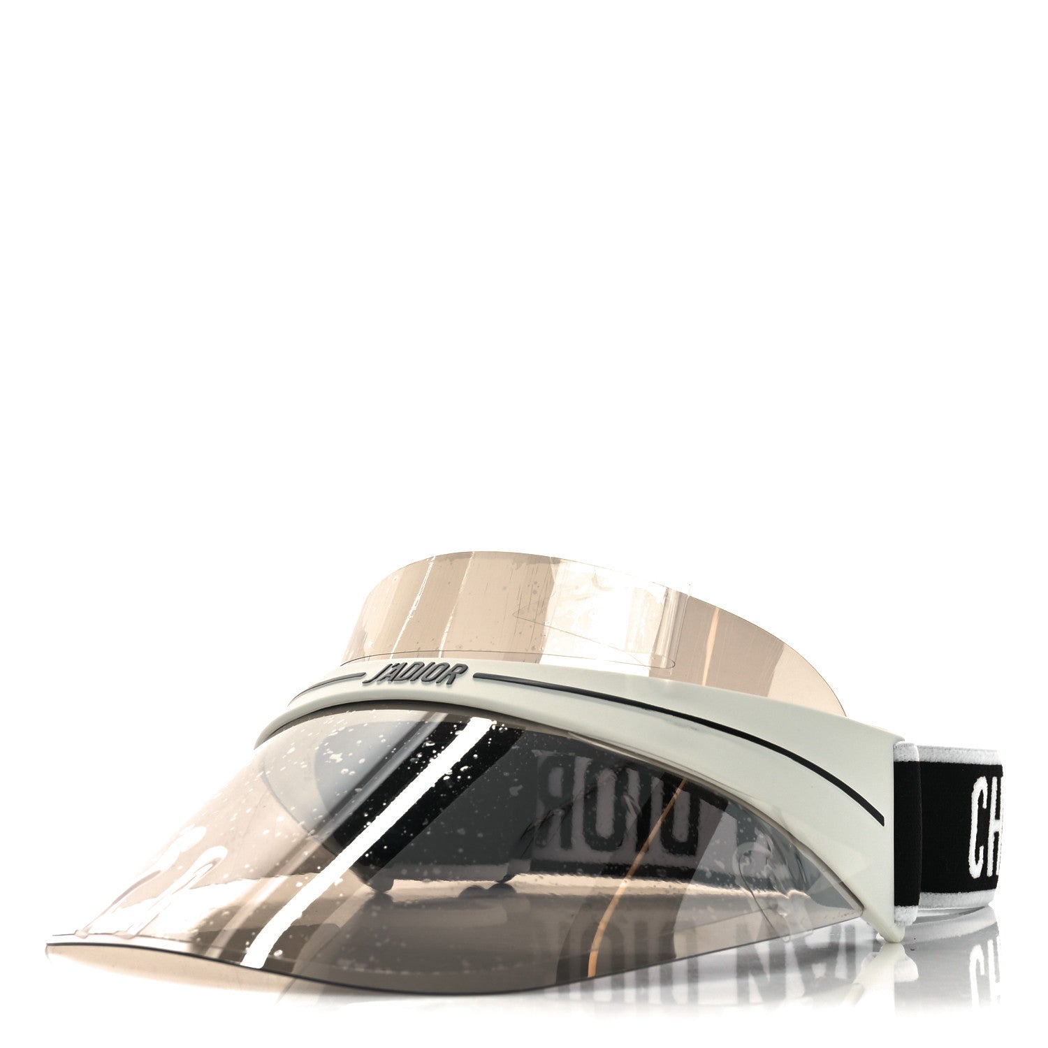 Christian Dior Mirrored DiorClub1 Sun Visor Silver Silver 1 of 7