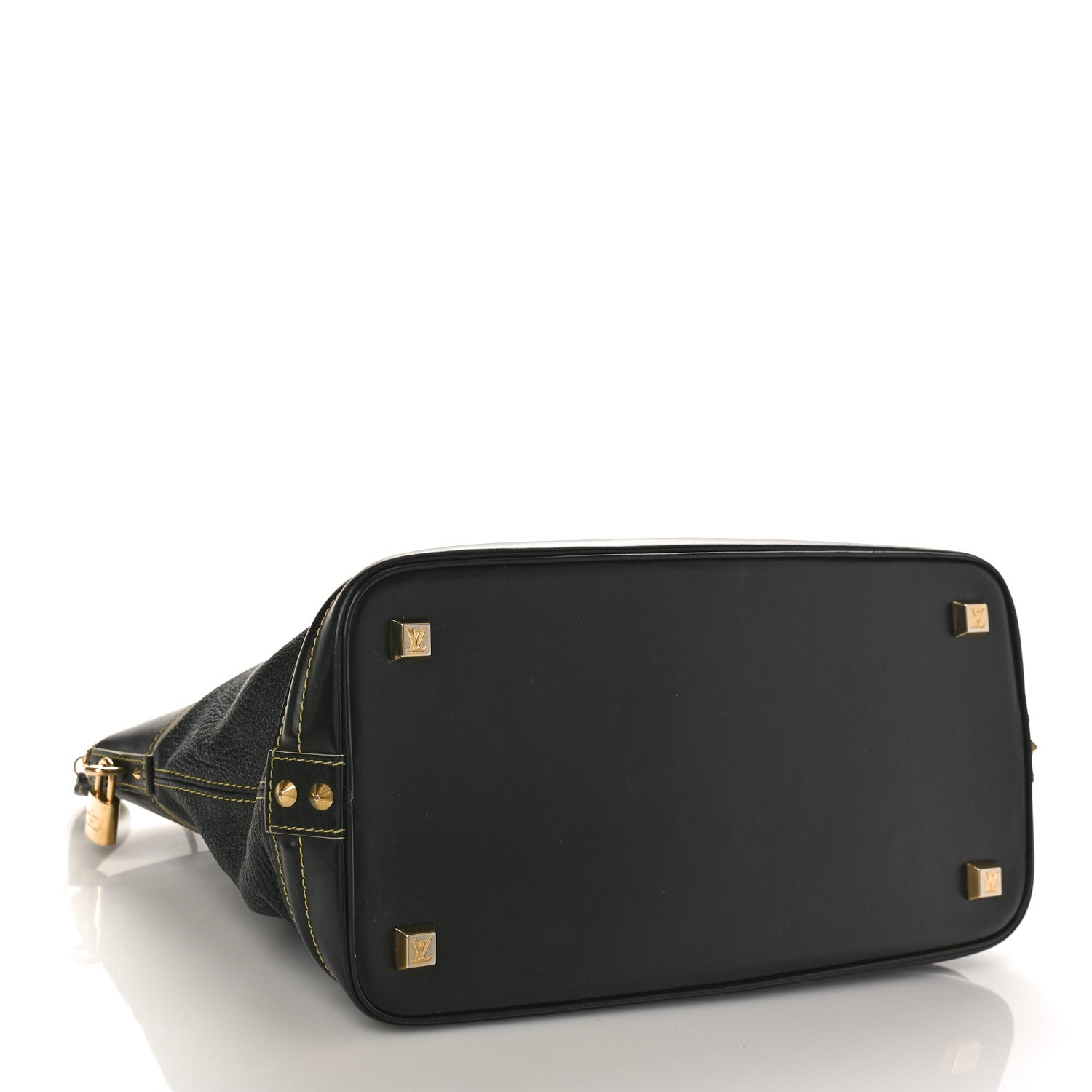 Louis Vuitton Suhali Lockit MM Black 4 of 10