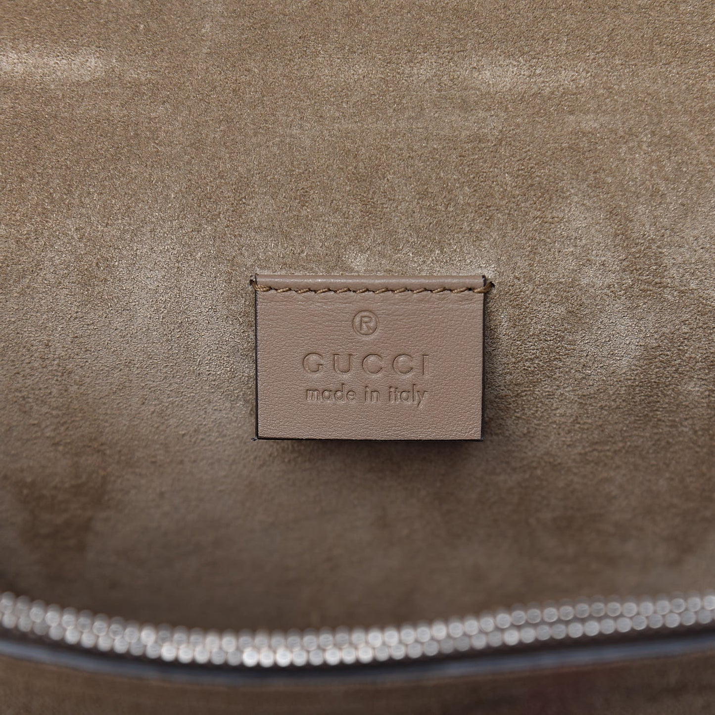 GG Supreme Monogram Medium Dionysus Shoulder Bag Taupe