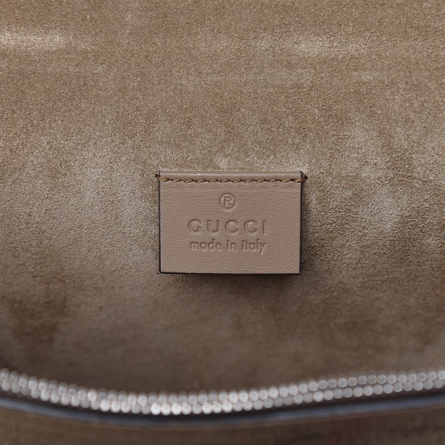 Gucci GG Supreme Monogram Medium Dionysus Shoulder Bag Taupe 6 of 12