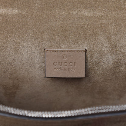 Gucci GG Supreme Monogram Medium Dionysus Shoulder Bag Taupe 6 of 12