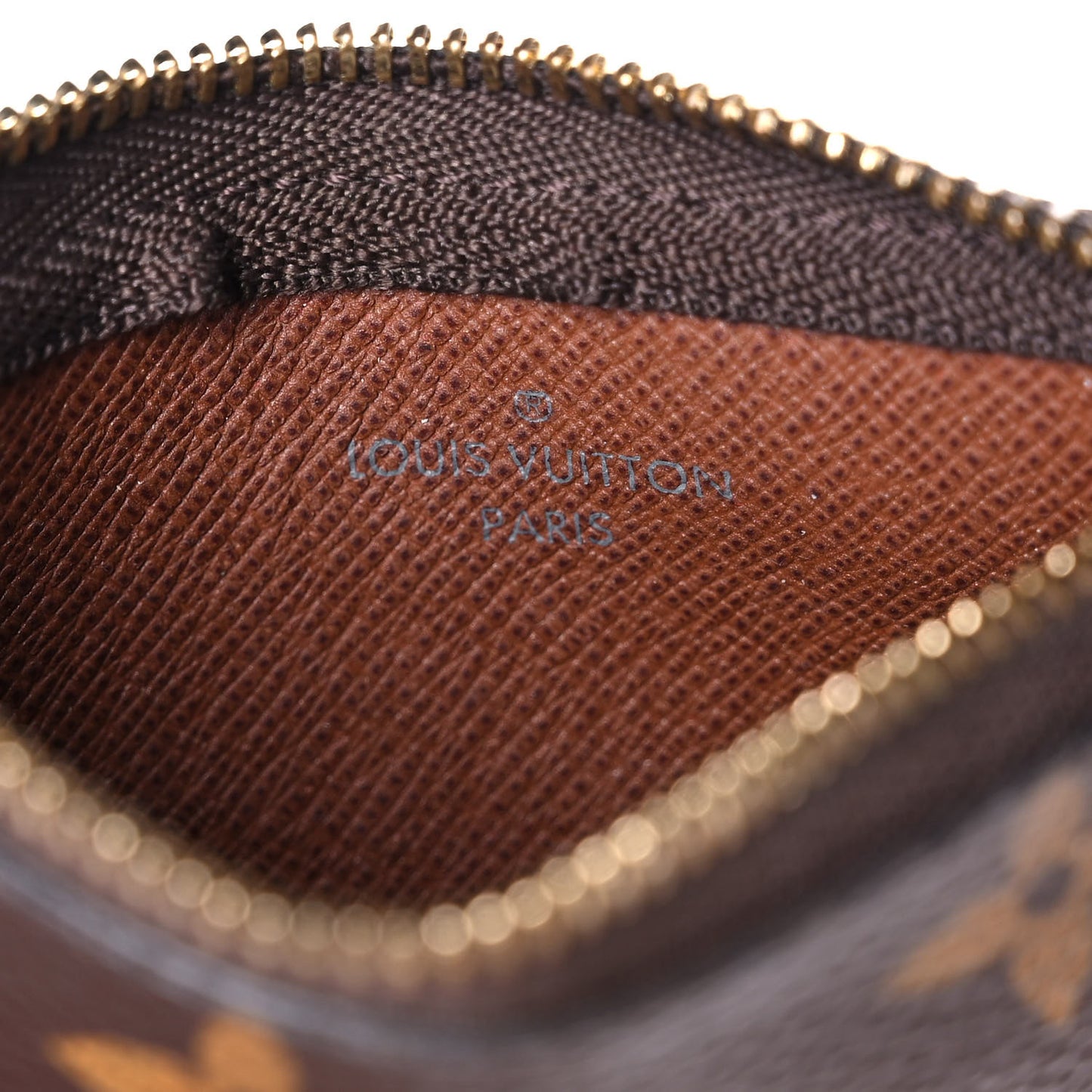 Monogram Key Pouch