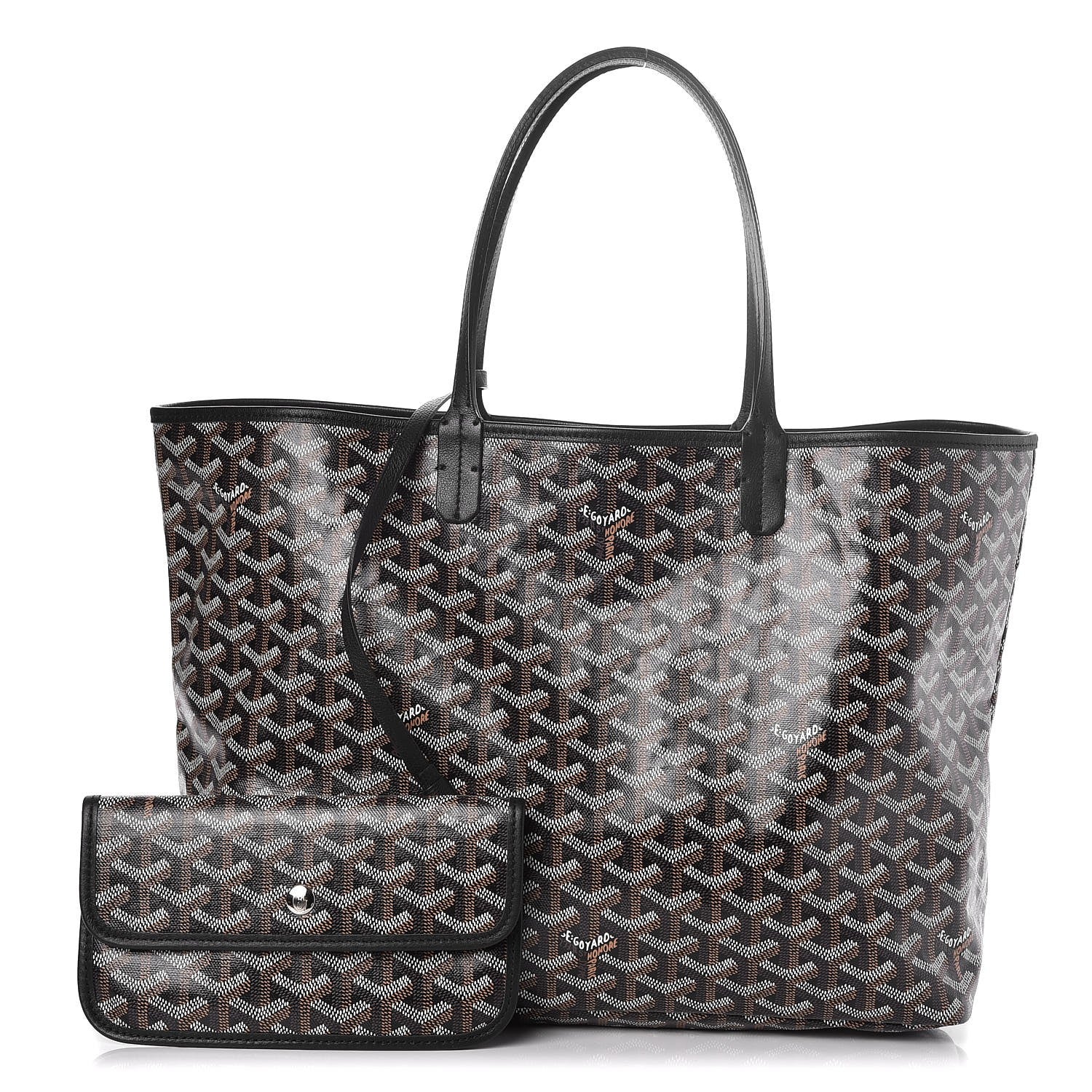 Goyard Goyardine Saint Louis PM Black 1 of 7