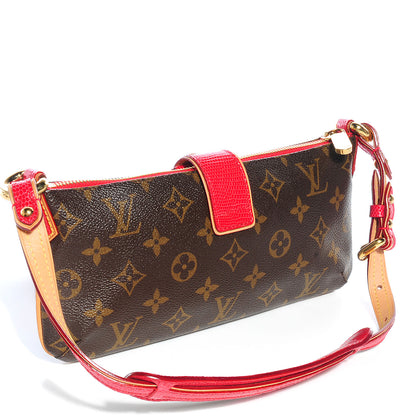 Louis Vuitton Lizard Monogram Cerises Pochette 3 of 7