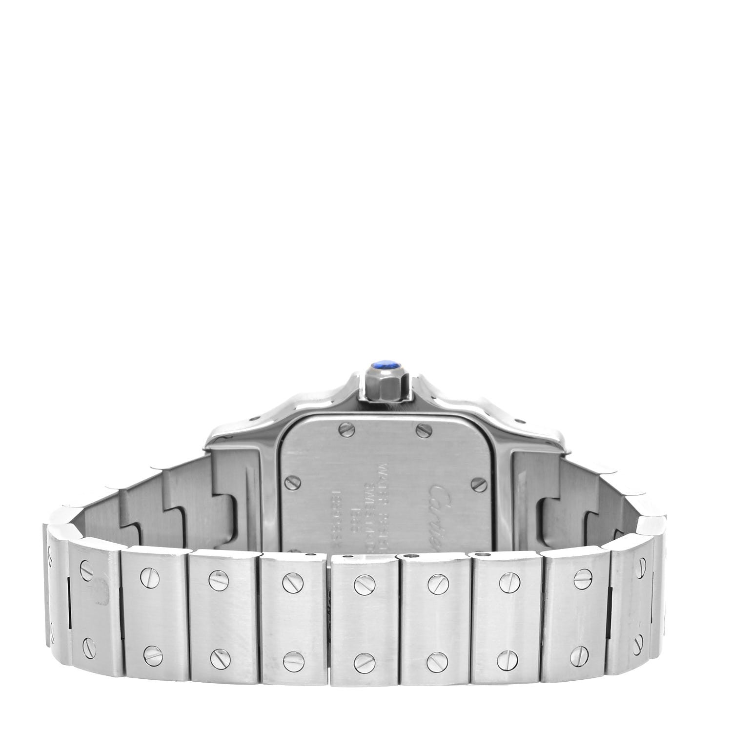 Cartier Stainless Steel 24mm Santos de Cartier Galbee Quartz Watch 3 of 5