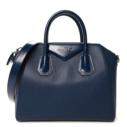 Givenchy Sugar Goatskin Small Antigona Navy 1 of 12