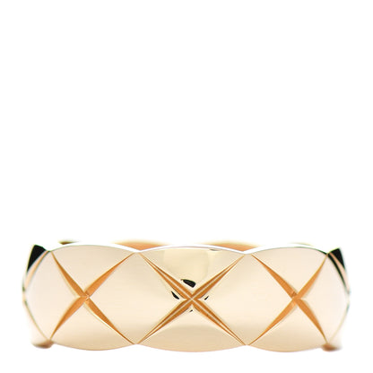 Chanel 18K Yellow Gold Small Coco Crush Ring 53 6.25 3 of 5