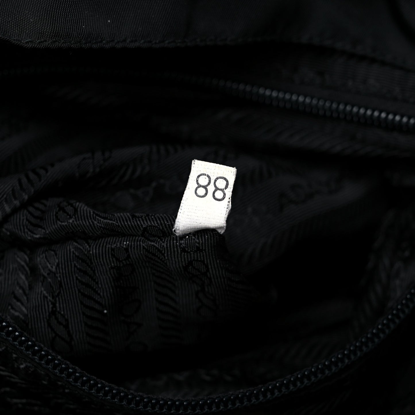 Nylon Vela Medium Backpack Black