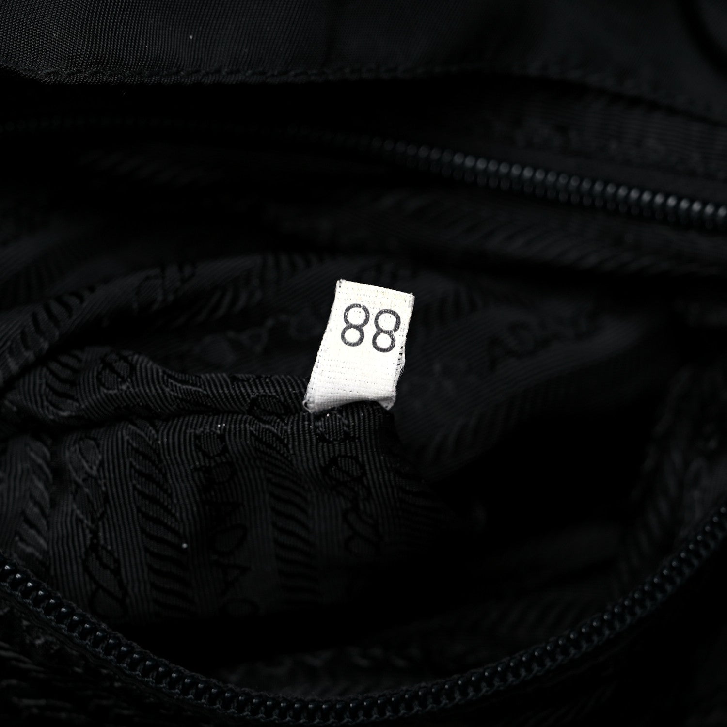 Prada Nylon Vela Medium Backpack Black 7 of 14