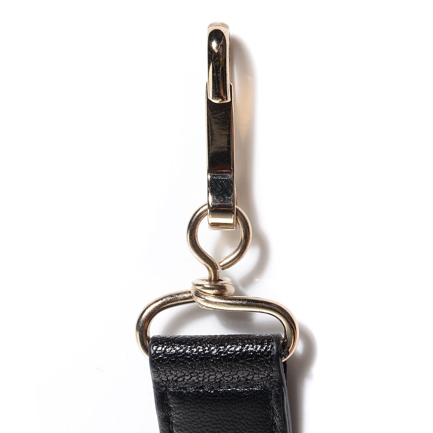 Chevre Gold Metallic Edge Hardware City Black