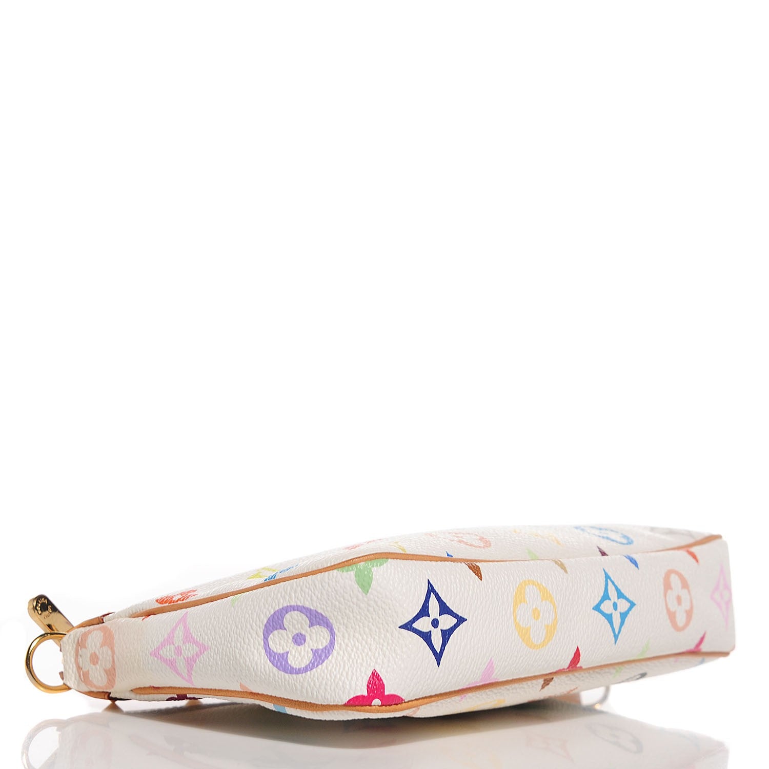 Louis Vuitton Monogram Multicolor Pochette Accessories White 4 of 8