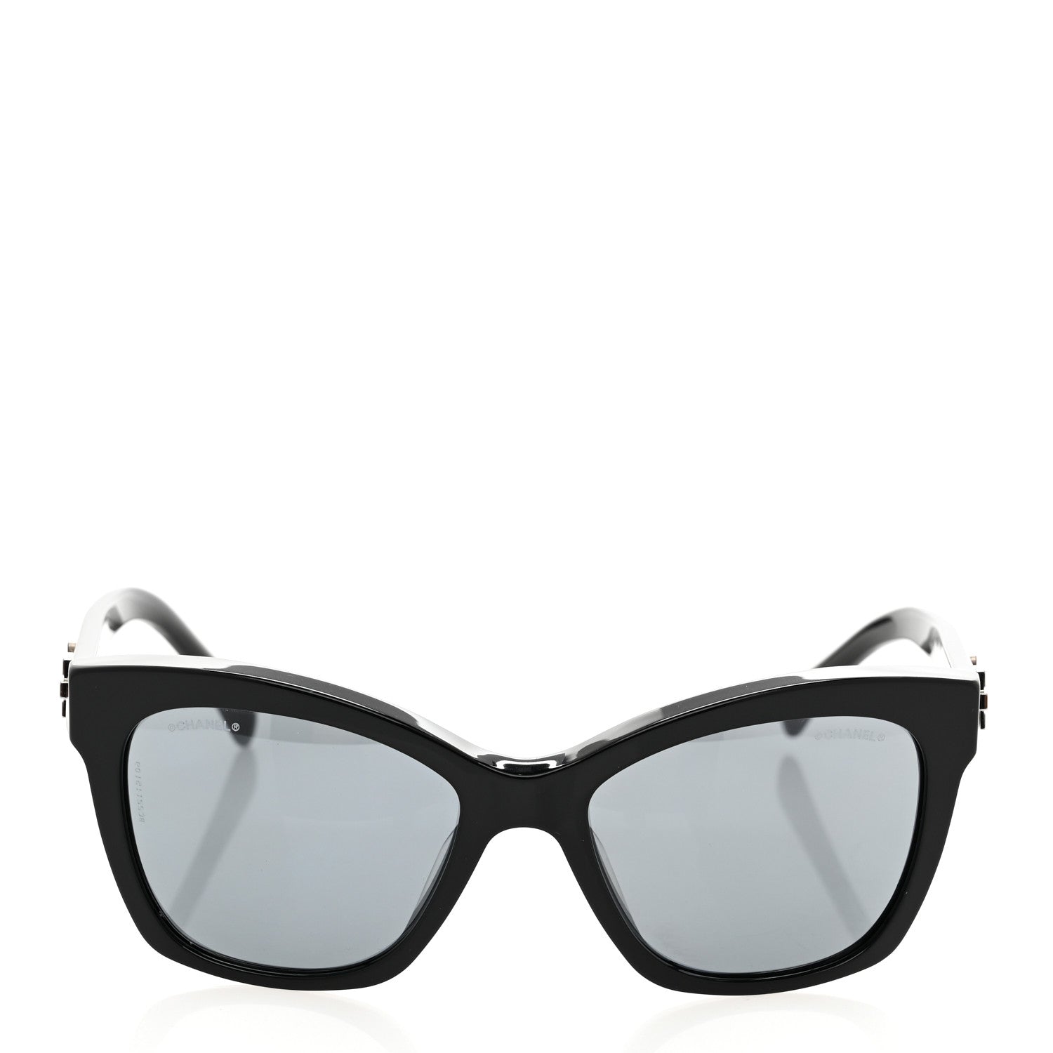 Chanel Acetate CC Butterfly Signature Sunglasses 5313-A Black 2 of 8