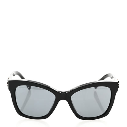 Chanel Acetate CC Butterfly Signature Sunglasses 5313-A Black 2 of 8