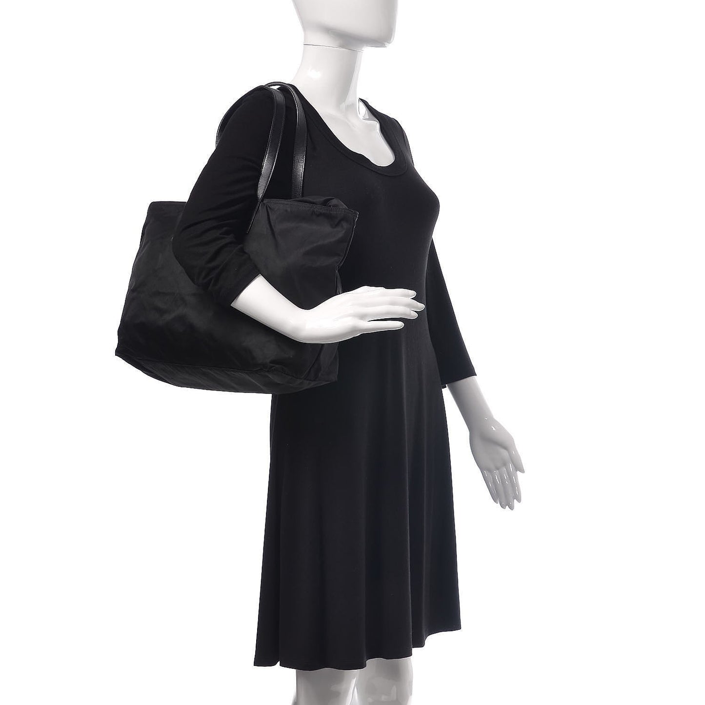 Tessuto Nylon Tote Black