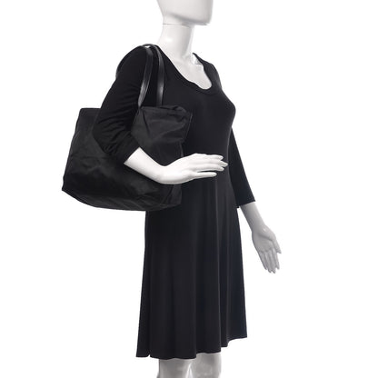 Prada Tessuto Nylon Tote Black 2 of 13