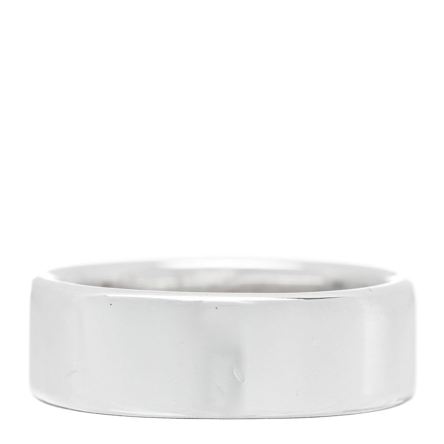 Tiffany Sterling Silver Diamond Return to Tiffany Narrow Ring 50 5.5 3 of 5