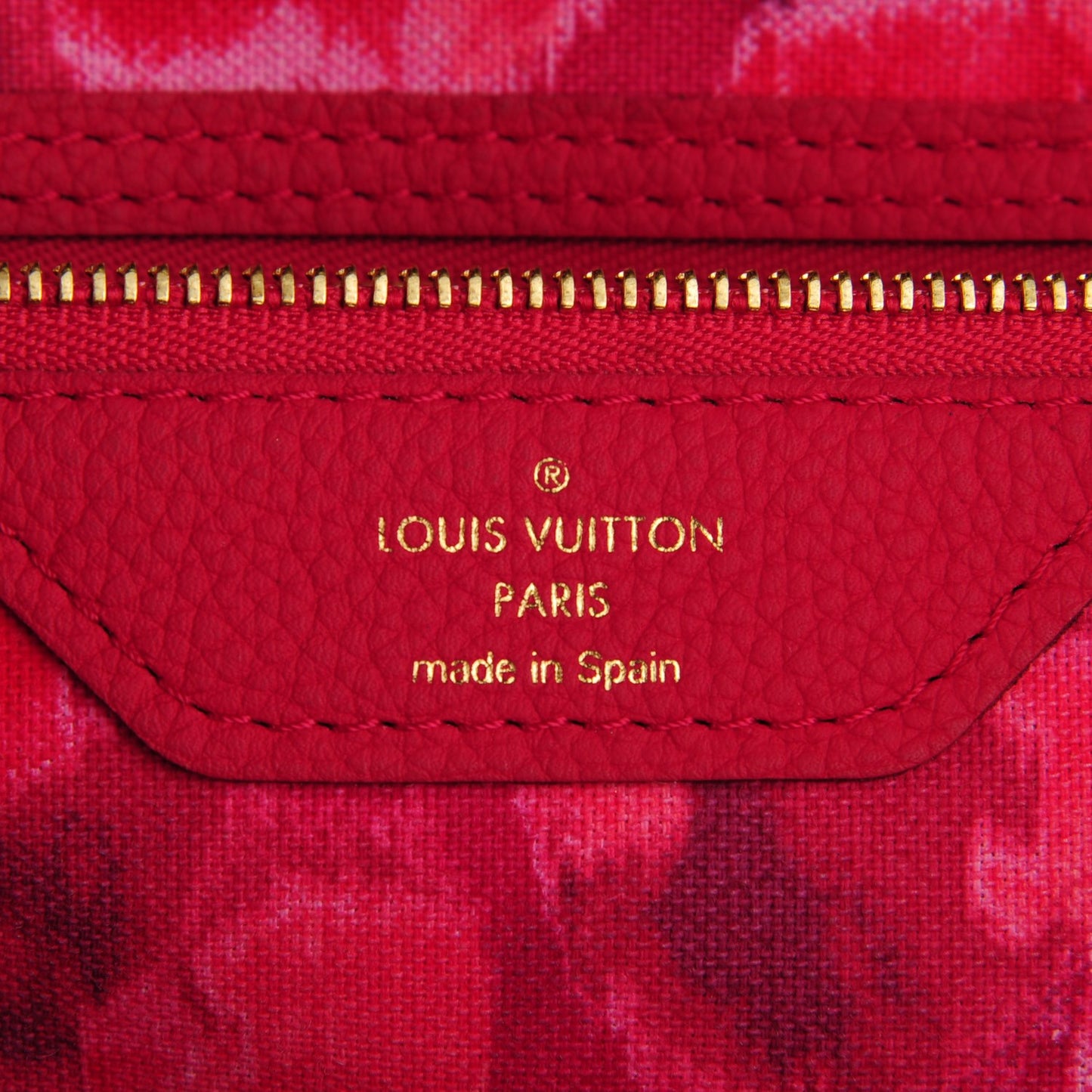 Monogram Articles de Voyage Ikat Neverfull MM Rose Indien