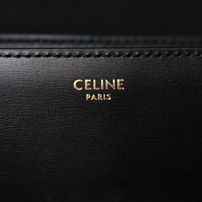 Celine Box Calfskin Teen Classic Box Flap Bag Black 6 of 12