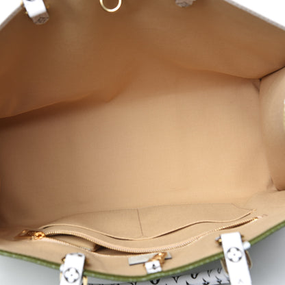 Louis Vuitton Monogram Giant Onthego GM Kaki Beige 5 of 9
