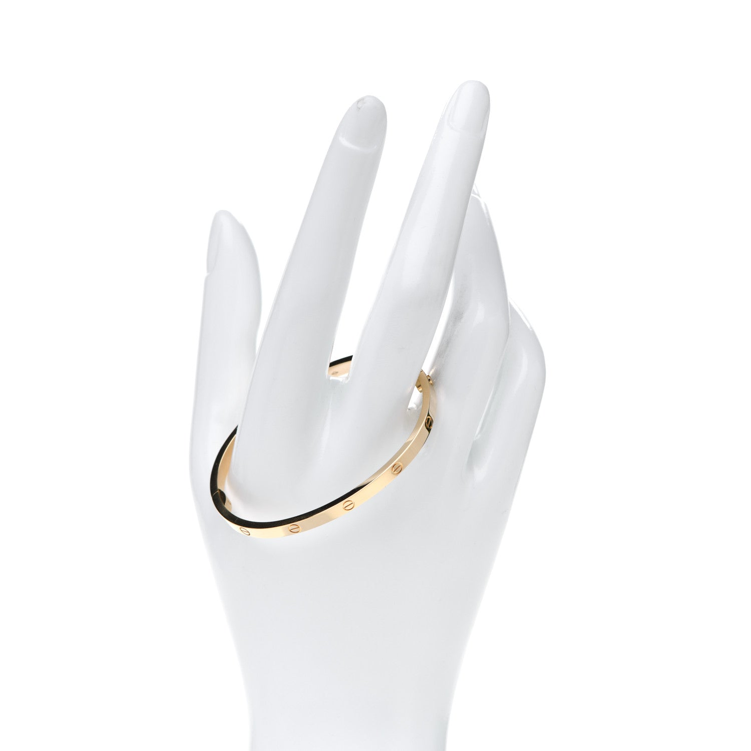 Cartier 18K Yellow Gold Small LOVE Bracelet 16 2 of 7