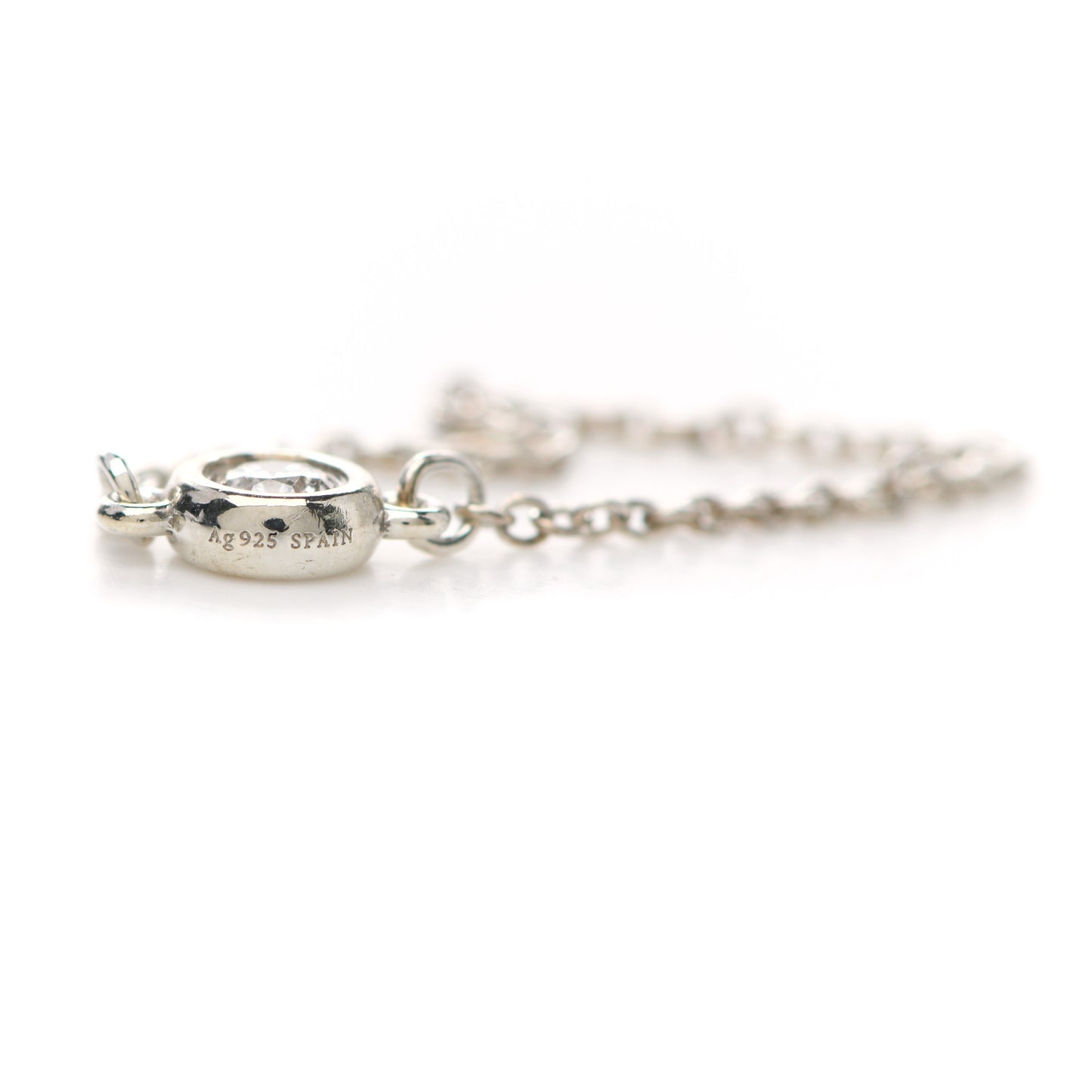 Sterling Silver Diamond Elsa Peretti Diamonds by the Yard Ring 57 8