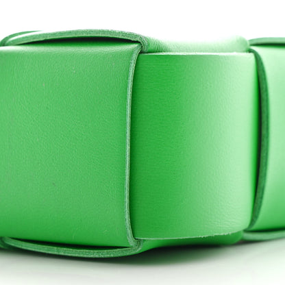Bottega Veneta Calfskin Maxi Intrecciato Cassette Pouch On Strap Parakeet 10 of 10