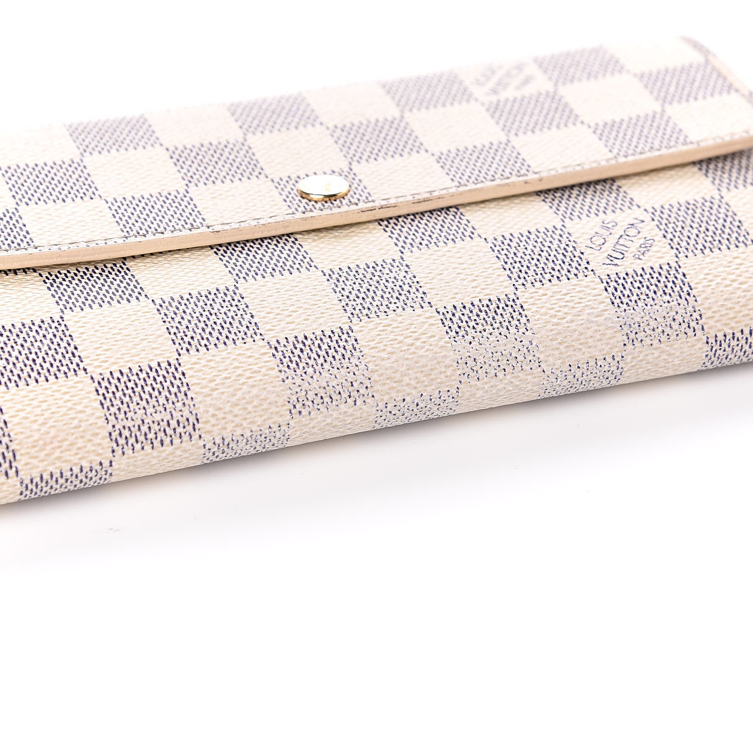 Louis Vuitton Damier Azur Sarah Wallet 8 of 9