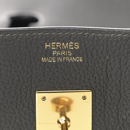 Hermes Togo Birkin 35 Etain 6 of 17