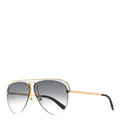Louis Vuitton Monogram Grease Gradient Sunglasses Z1045W 1 of 9