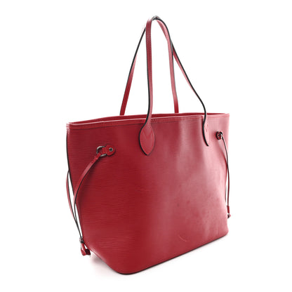Louis Vuitton Epi Neverfull MM Coquelicot 2 of 10