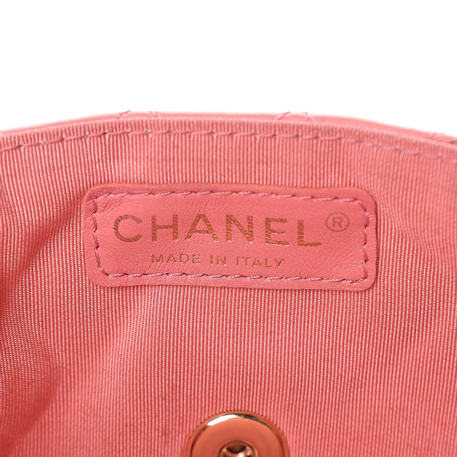Chanel Lambskin East West Valentine Charms Flap Pink 7 of 25