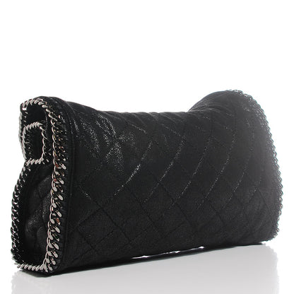 Stella McCartney Shaggy Deer Quilted Small Falabella Tote Black 12 of 18