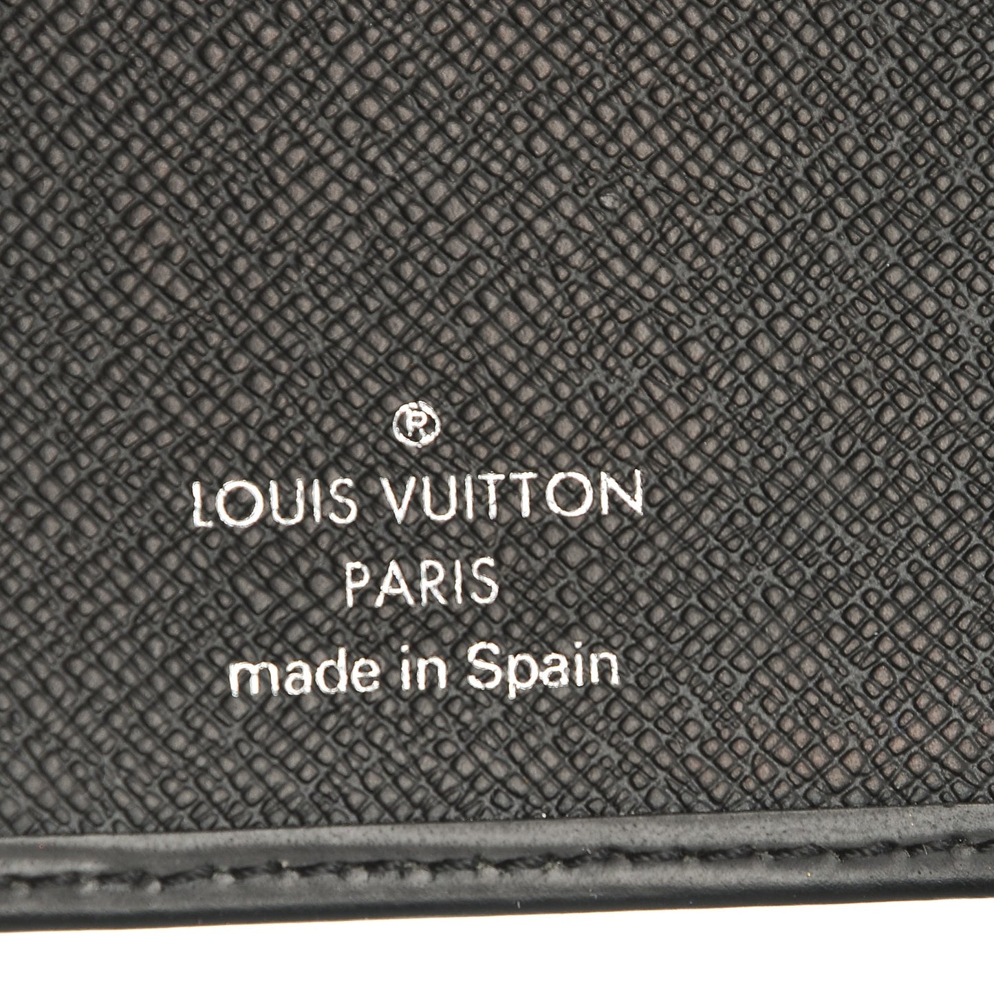 Epi Checkbook Cover Black