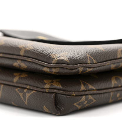 Louis Vuitton Monogram Twice Pochette Black 11 of 12