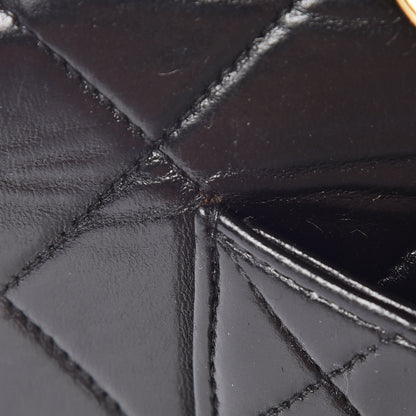 Chanel Lambskin Quilted Jumbo Single Flap Black 15 of 16