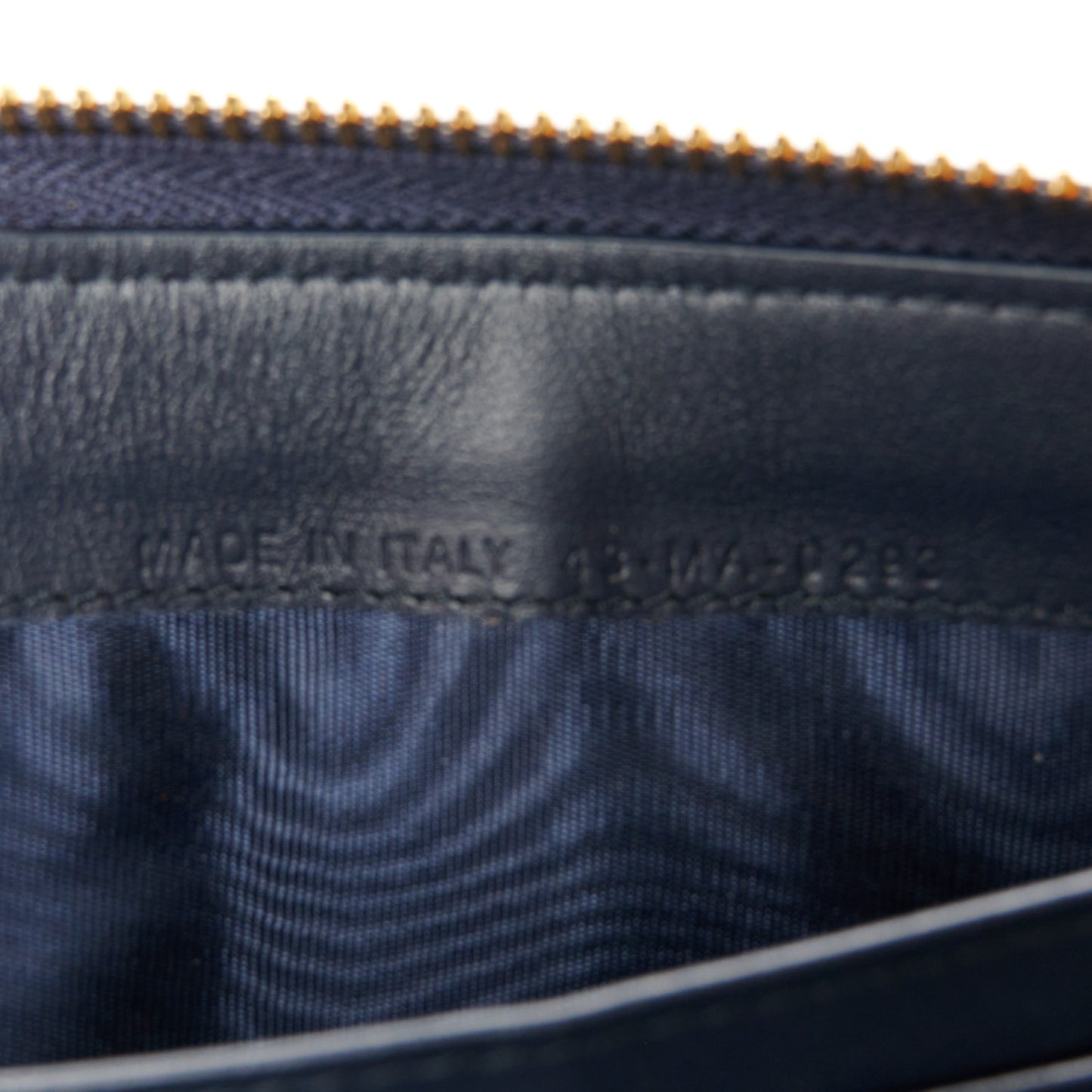 Oblique 30 Montaigne Zip Around Wallet Blue