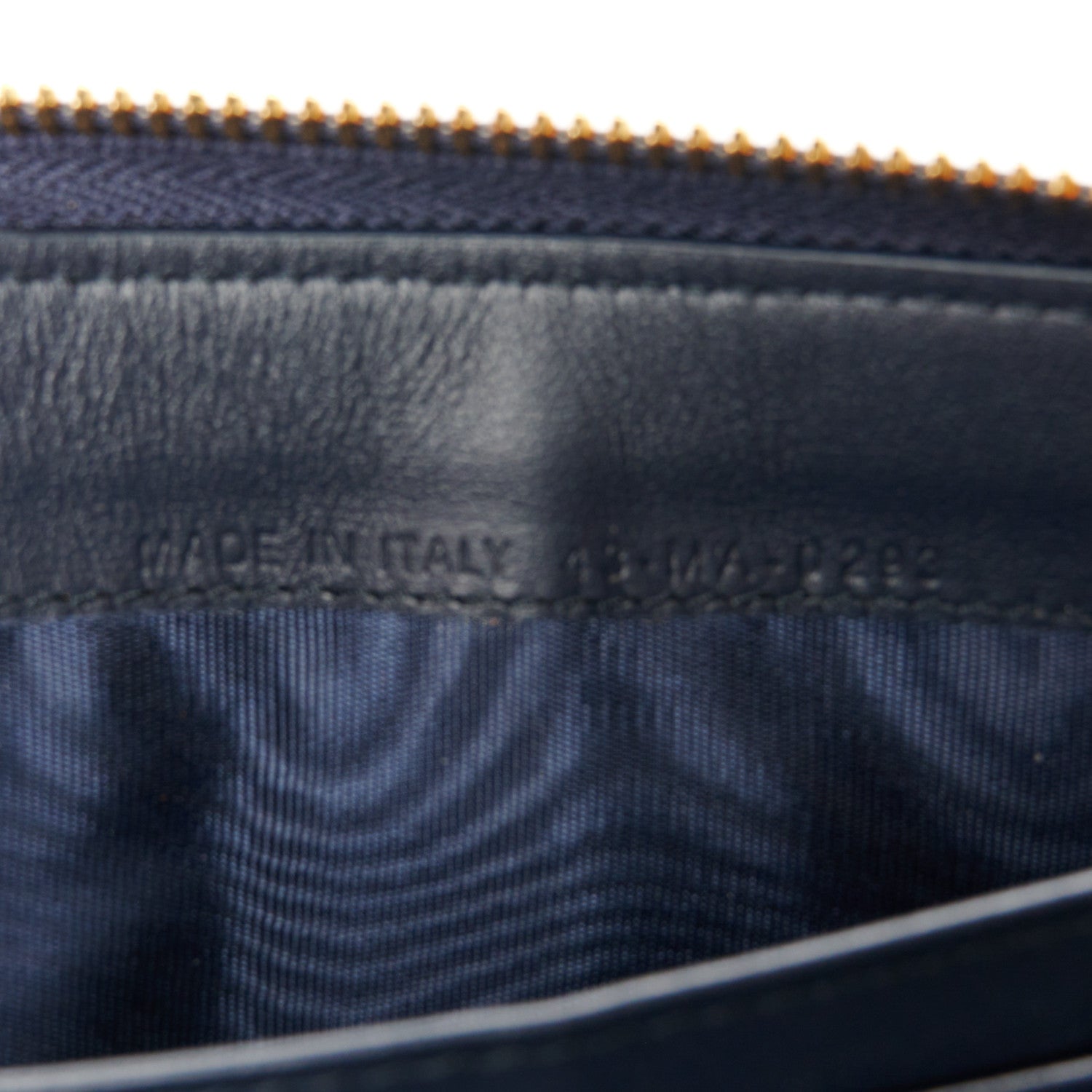 Christian Dior Oblique 30 Montaigne Zip Around Wallet Blue 8 of 10