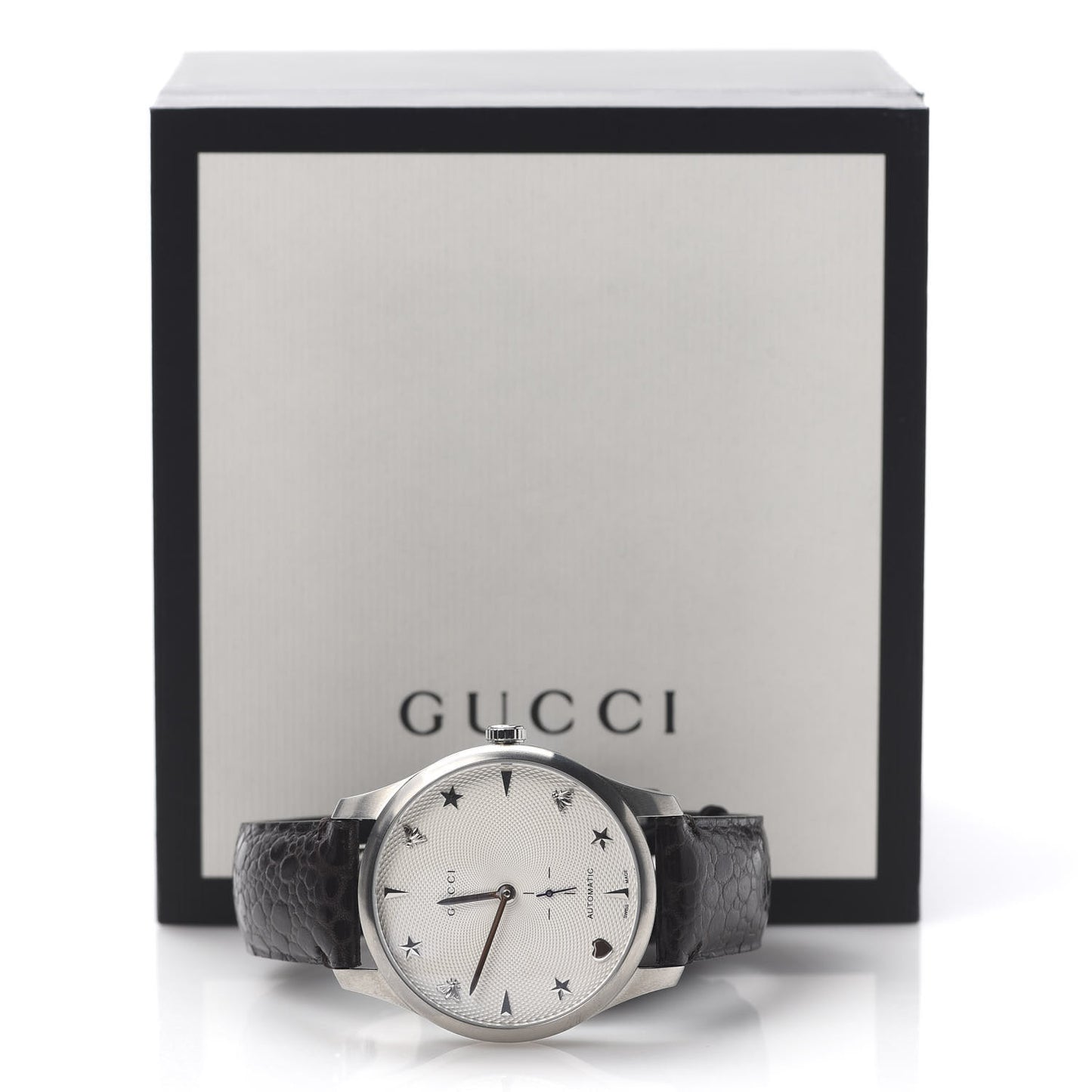 Stainless Steel Alligator 40mm G-Timeless Charm Automatic Watch