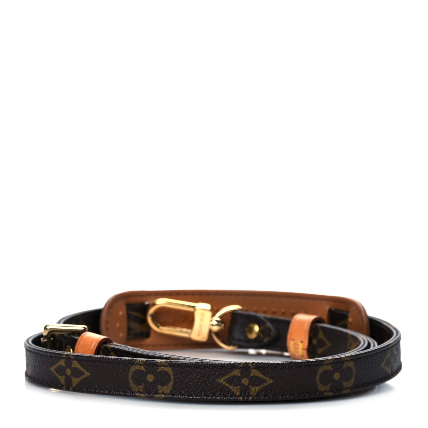 Louis Vuitton Monogram 16mm Adjustable Shoulder Strap 3 of 5