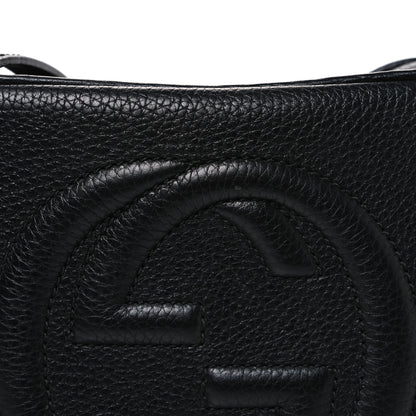 Gucci Pebbled Calfskin Small Soho Disco Bag Black 8 of 12