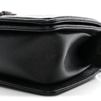 Chanel Caviar Quilted Small Boy Flap Black 10 of 10