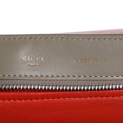 Celine Smooth Calfskin Suede Medium Tri-Color Trapeze 17 of 18