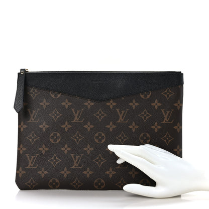 Louis Vuitton Monogram Daily Pouch Black 2 of 6