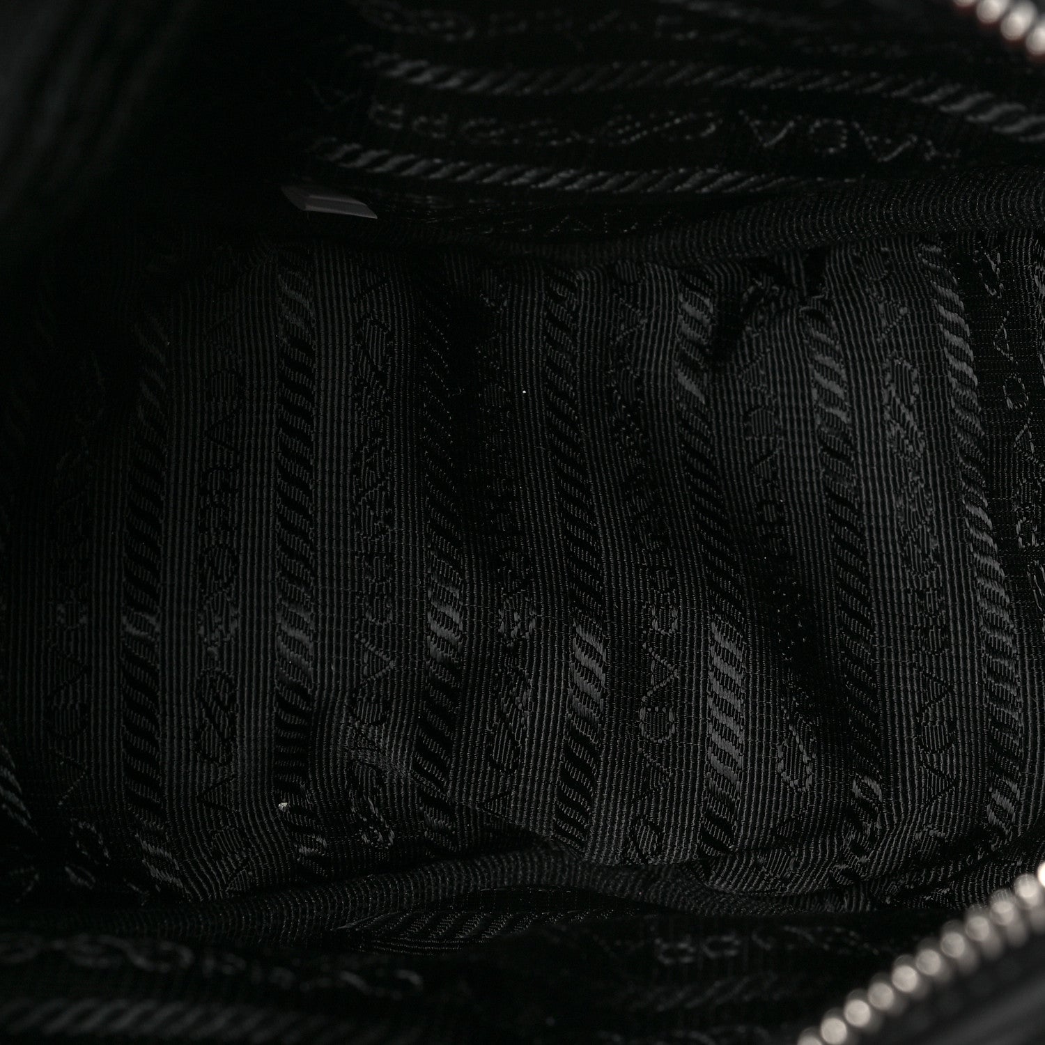 Prada Grace Lux Triangle Shoulder Bag Black 5 of 7
