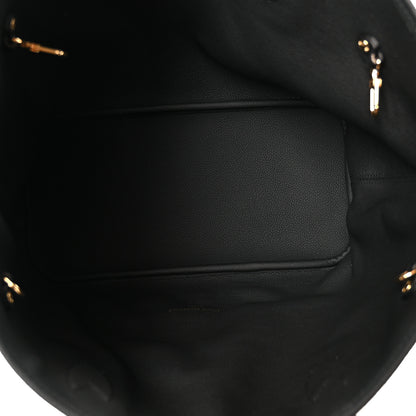 Louis Vuitton Monogram Calfskin Neo Neverfull Inside Out MM Black 6 of 11