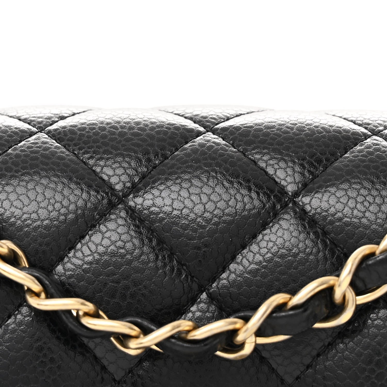 Chanel Caviar Quilted Mini Rectangular Flap Black 8 of 11