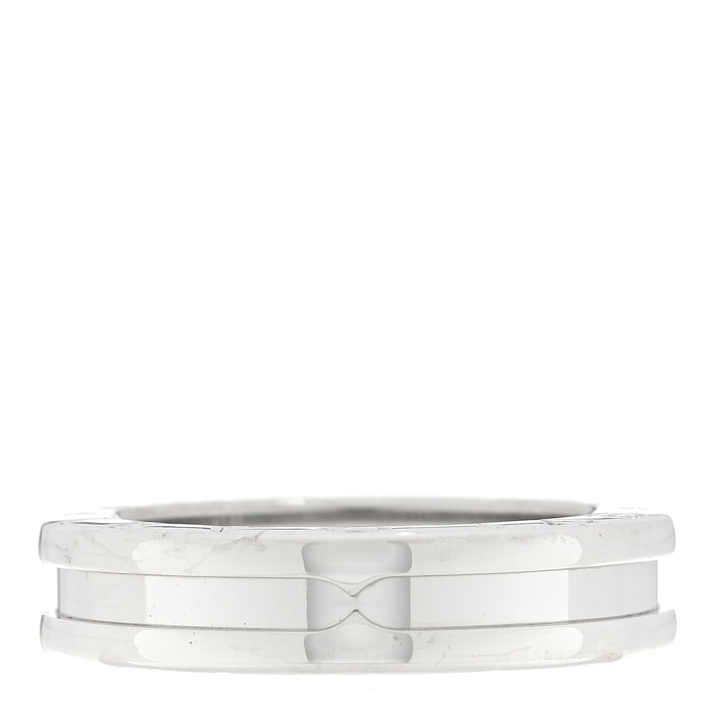 18K White Gold B.Zero1 One-Band Ring 49 5