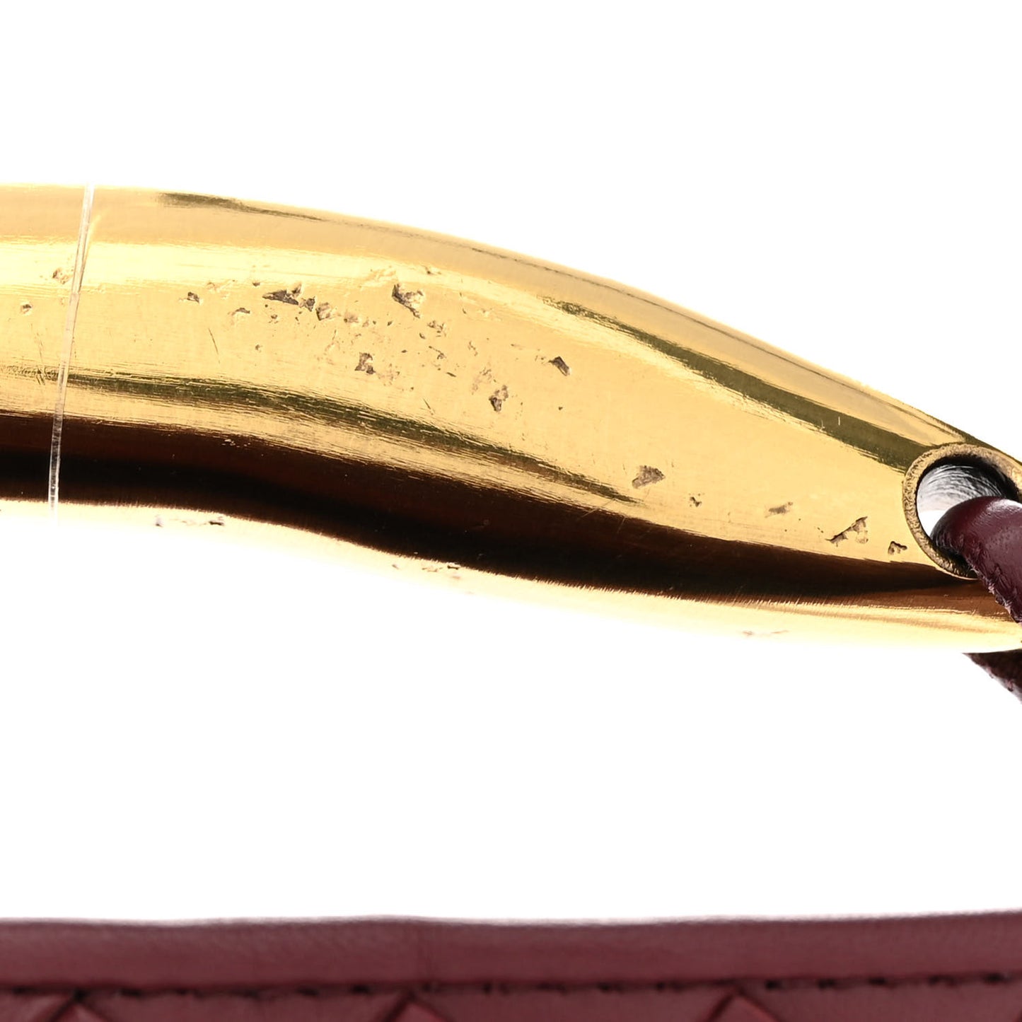 Nappa Intrecciato Sardine Bag Barolo